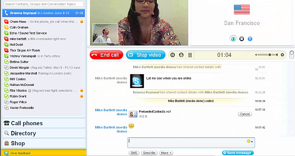Skype 4.0 beta