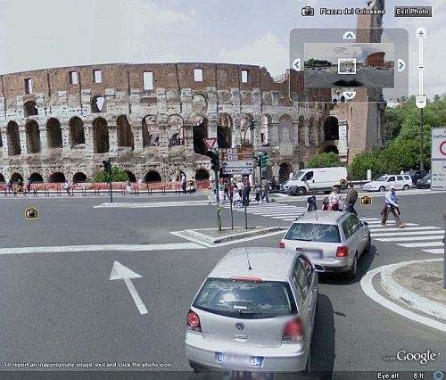 Google Street View - Roma