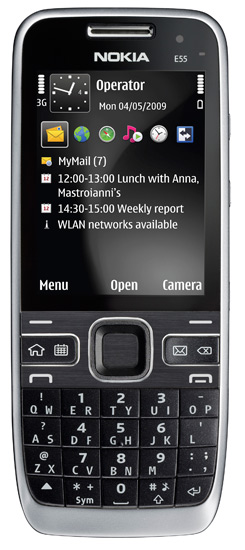 Nokia E55 sajtófotó