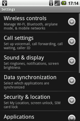 Google Android on HTC Magic