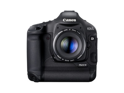 A Canon EOS 1D Mark IV