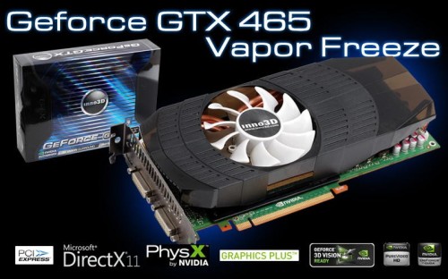Inno3D GeForce GTX 465 OC Vapor Freeze