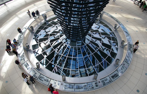 Tükrök a Reichstag tetején