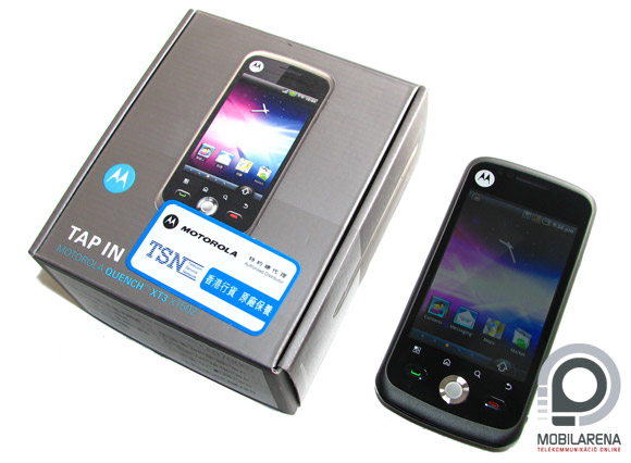 Motorola Quench XT3 doboz