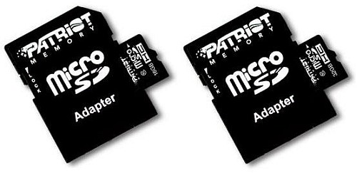 Patriot 16 & 32 GB microSDHC Class 10 Patriot 16 & 32 GB microSDHC Class 10
