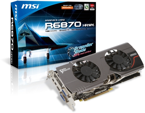 MSI Radeon HD 6870 Hawk