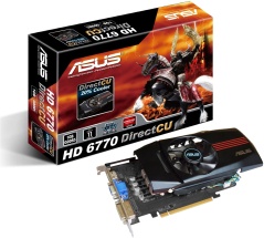 Asus Radeon HD 6750 Formula és 6770 DirectCU