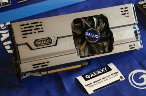 Galaxy GeForce GTX 550 Ti HQV