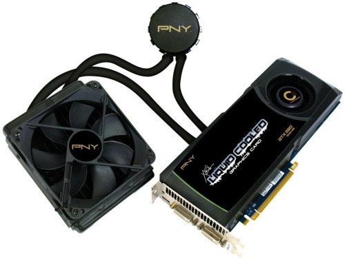 PNY XLR8 Liquid Cooled GTX 580 with CPU Cooling