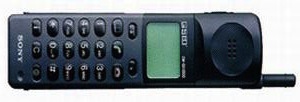 Sony CM-DX1000, a cég első mobiltelefonja