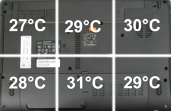 Acer Aspire 5755 hőmérséklet terheletlen állapotban