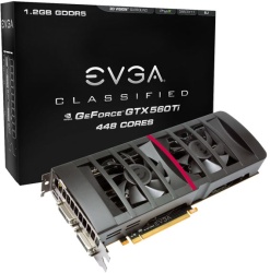 EVGA GeForce GTX 560 Ti 448 cores Classified és FTW verzió [+]