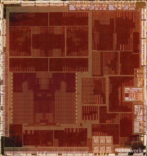 32 nm-es Apple A5 SoC