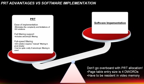 A PRT előnyei a szoftveres implementációhoz viszonyítva