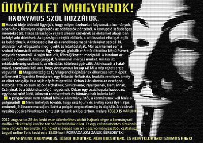 anonymous közgép