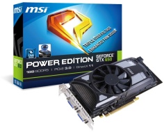 MSI GeForce GTX 650 alap és Power Edition verzió