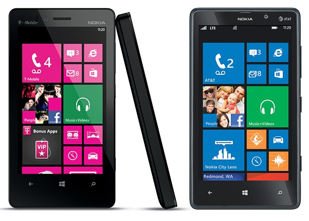 Lumia 810 és Lumia 820