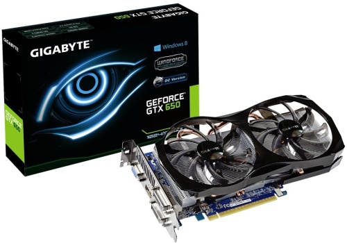 Gigabyte GeForce GTX 650 WindForce 2X OC (GV-N650WF2-1GI)