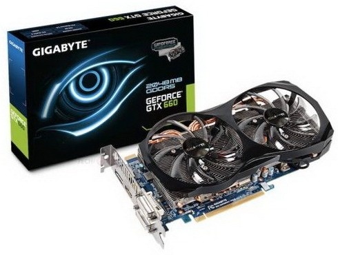 Gigabyte GeForce GTX 660 WindForce 2X (GV-N660WF2-2GD)