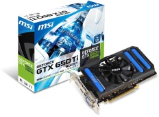 MSI GeForce GTX 650 TI Boost alap és Twin Frozr verzió