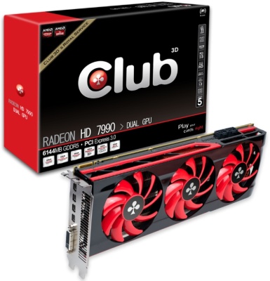 Club 3D Radeon HD 7990