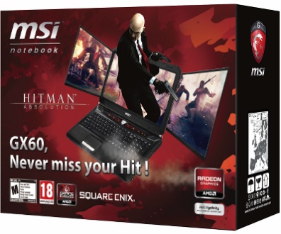MSI GX60 Hitman Edition