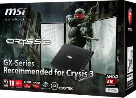 Crysis 3-hoz ajánlott notebook