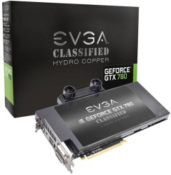 EVGA GeForce GTX 780 Hydro Copper alap és Classified verzió