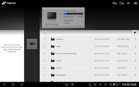 Sony Xperia Tablet Z Screen Shot