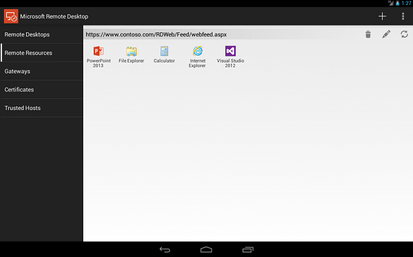 Remote Desktop for Android Remote Desktop for Android
