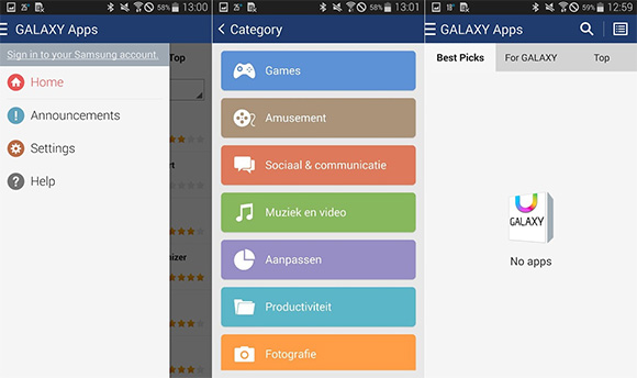 Ilyen a Galaxy Apps alkalmazásbolt új dizájnja