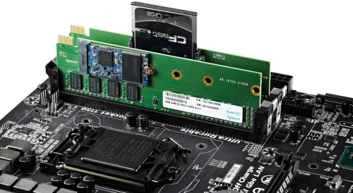 Helycsökkentés Apacer módra: SSD és DDR3-memóriamodul egyben