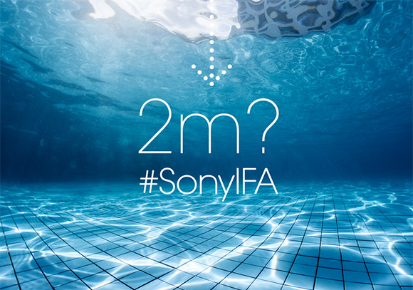 Két méterig bírhatják a víznyomást az új Sony termékek