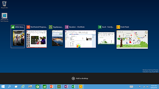 A Microsoft bemutatta a Windows 10-et