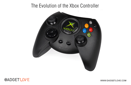 Xbox kontroller evolúció
