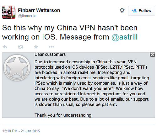 Kínából támadják a VPN-szolgáltatókat
