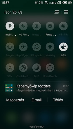 A Meizu m1 note 4.4.4-es Androidon alapszik