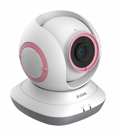 A lencse körül lévő kamera cserélhető, fehérben, kékben és pinkben elérhető