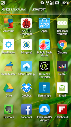 Alcatel One Touch Pop 2 (4.5) Screen Shot
