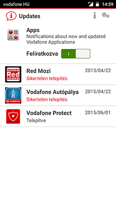 Vodafone Smart Prime Screen Shot
