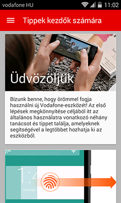 Vodafone Smart First Screen Shot