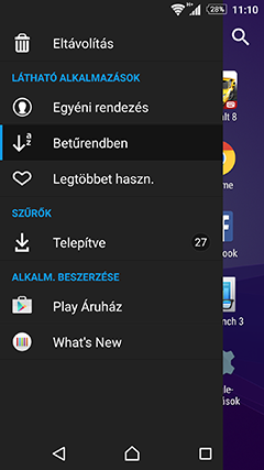Sony Xperia Z3+ Screen Shot