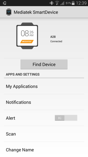 A MediaTek SmartDevice app kevés funkciót tud