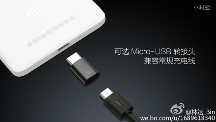 USB-C - microUSB átalakító is lesz a Xiaomi Mi 4c dobozában