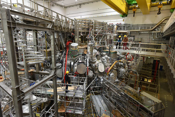 Így néz ki a világ legnagyobb sztellarátor fúziós reaktora