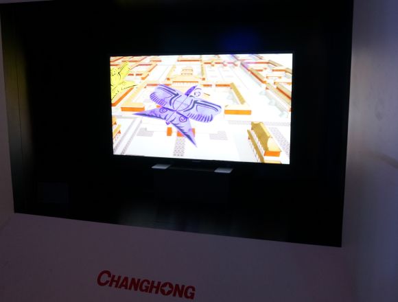 Changhong szemüveg nélküli 3D tévé