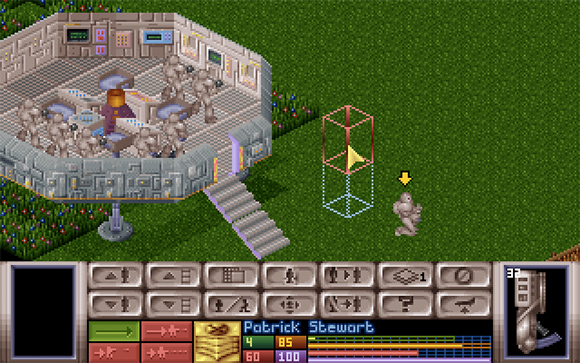 Egy kép az eredeti, 1994-es játékból. Van némi fejlődés.
