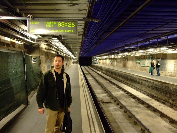 2008-ban a Liceu metrómegállóban