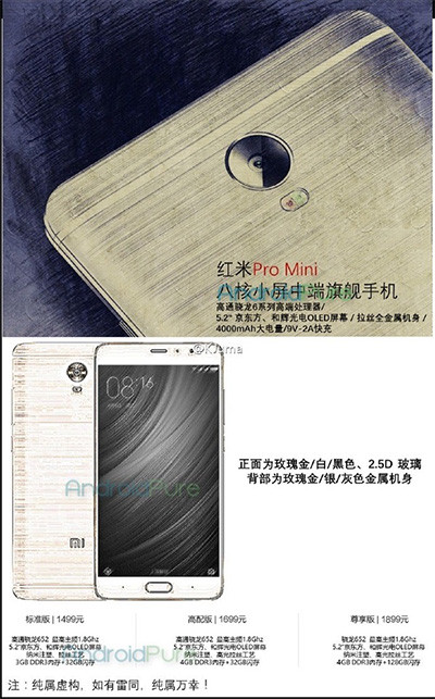 Hamarosan érkezik a Redmi Pro Mini is? Hamarosan érkezik a Redmi Pro Mini is?