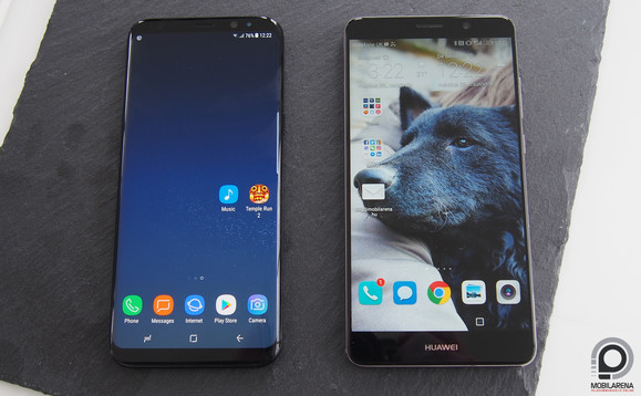 Samsung Galaxy S8+ vs. Huawei Mate 9